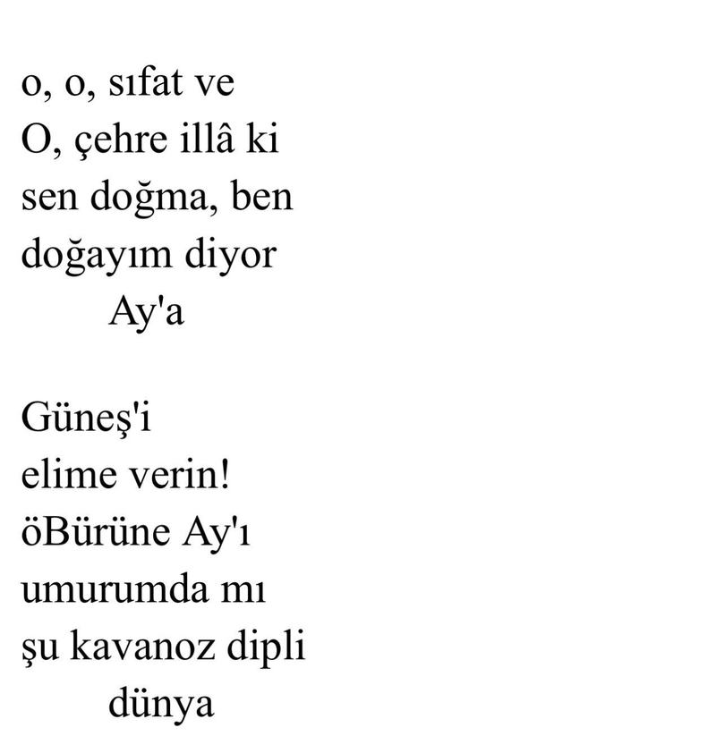 Âba Müslim Çelik'ten Üç Yeni Şiir